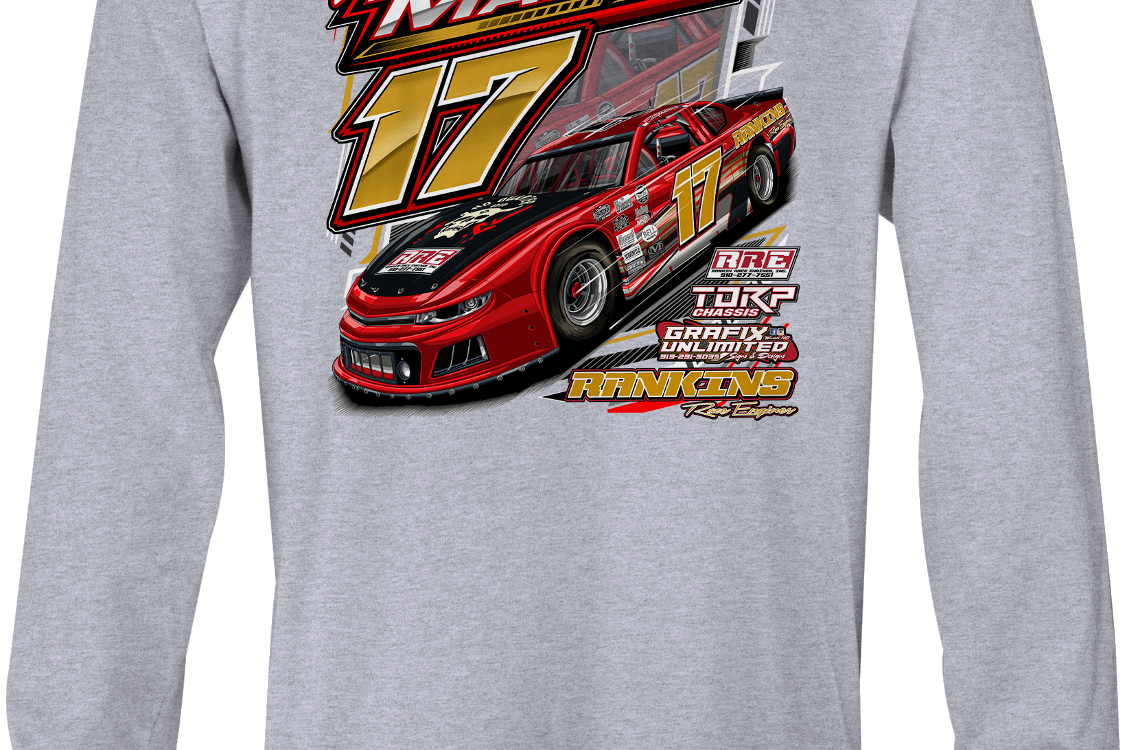 Zachary Marks Long Sleeves Black Acid Apparel