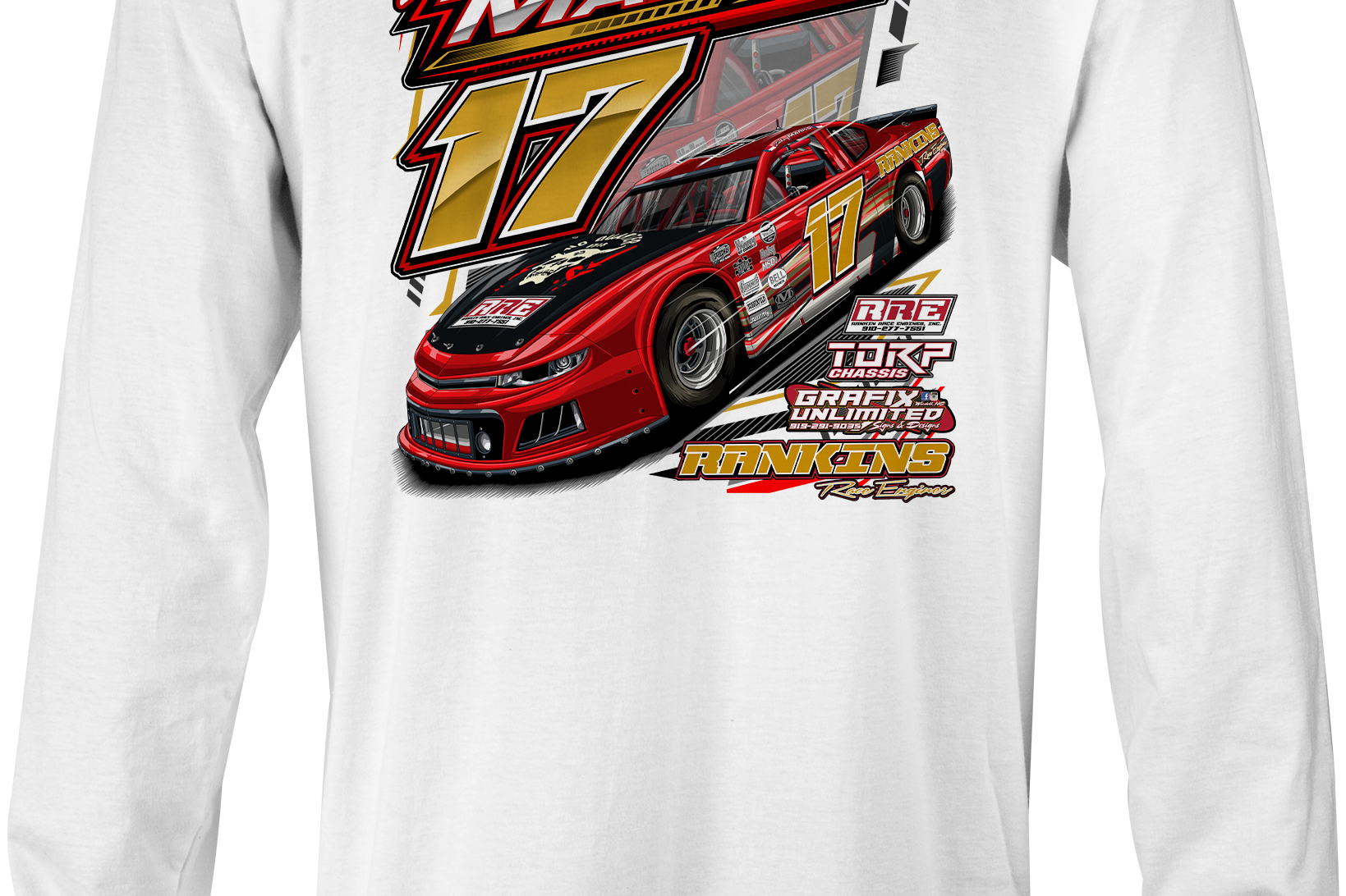 Zachary Marks Long Sleeves Black Acid Apparel