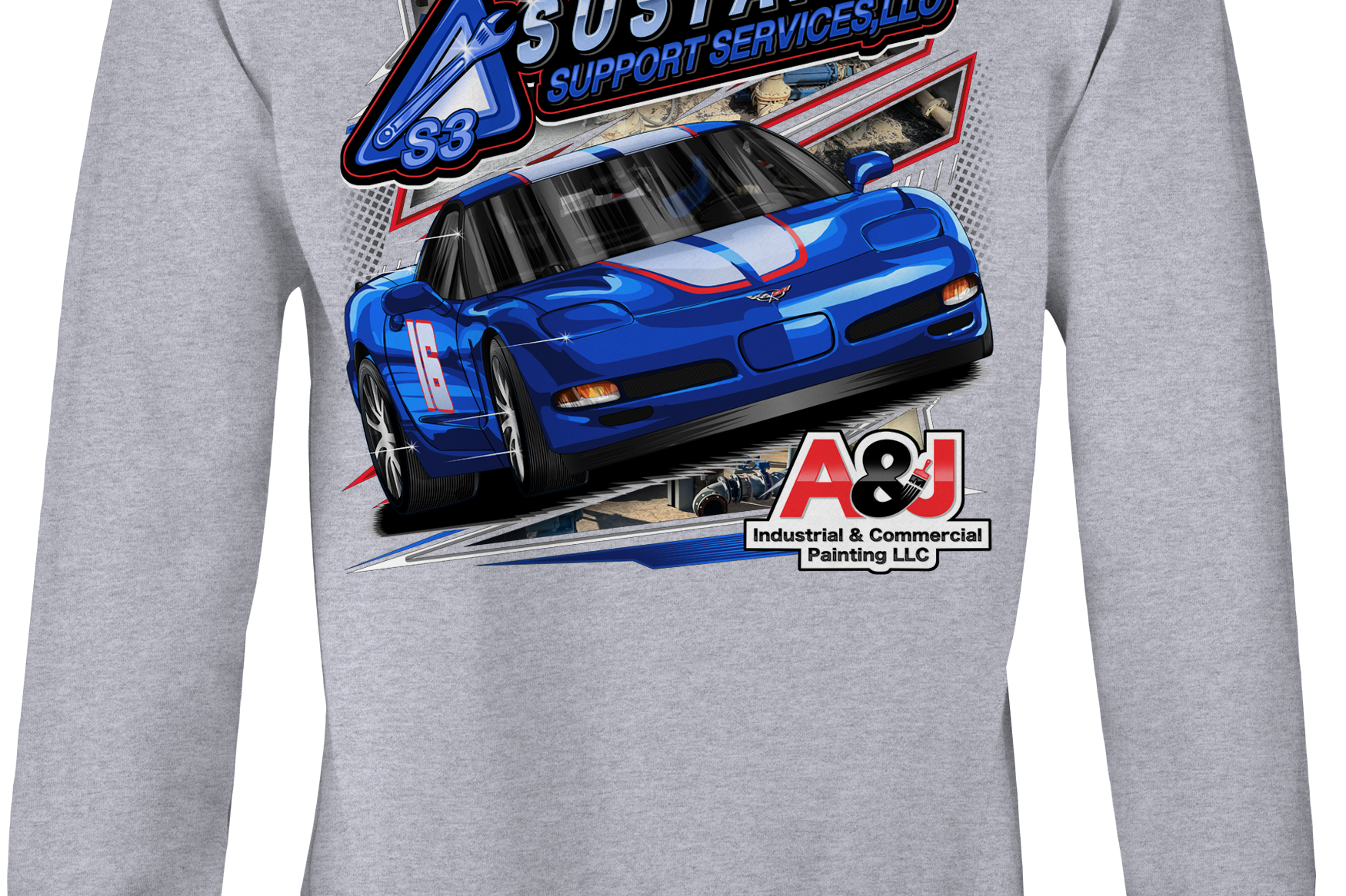 Sustanite Racing 2025 Crewneck Sweatshirts