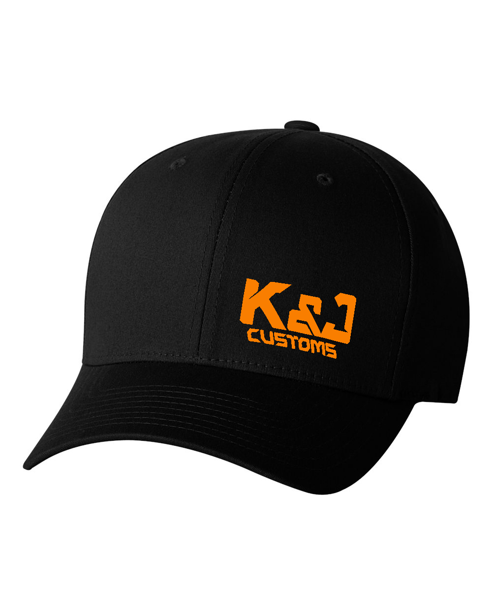 K&J Customs Hats Black Acid Apparel