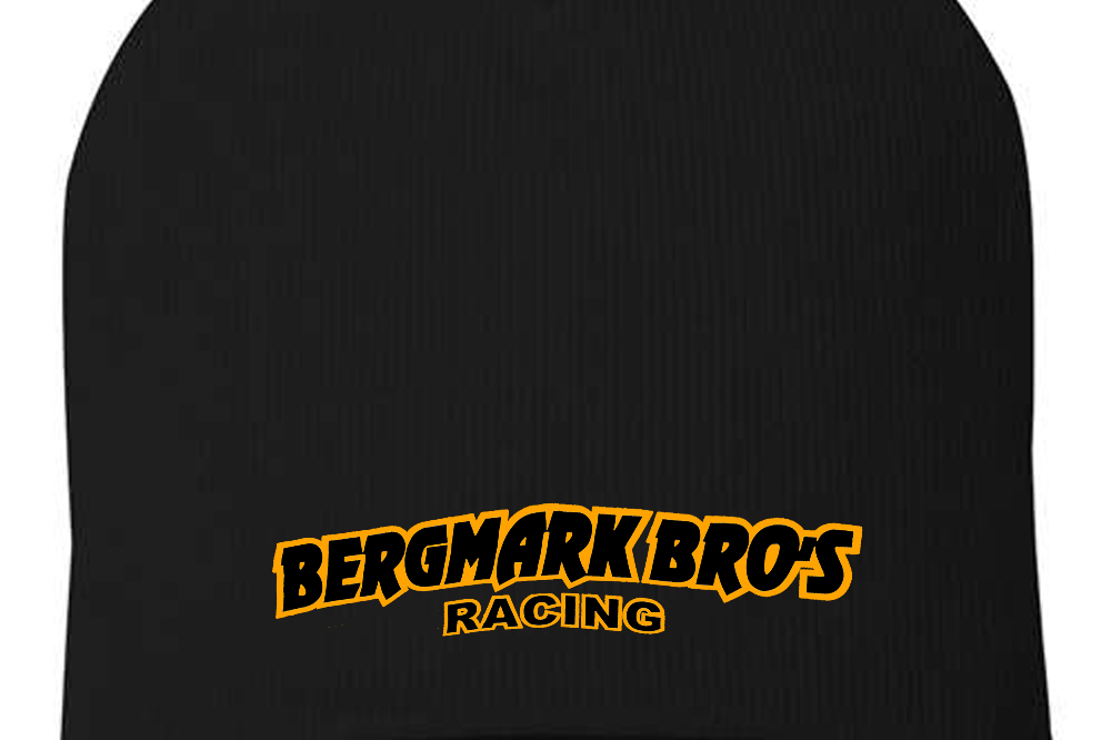 Bergmark Bro's Racing Beanies Black Acid Apparel