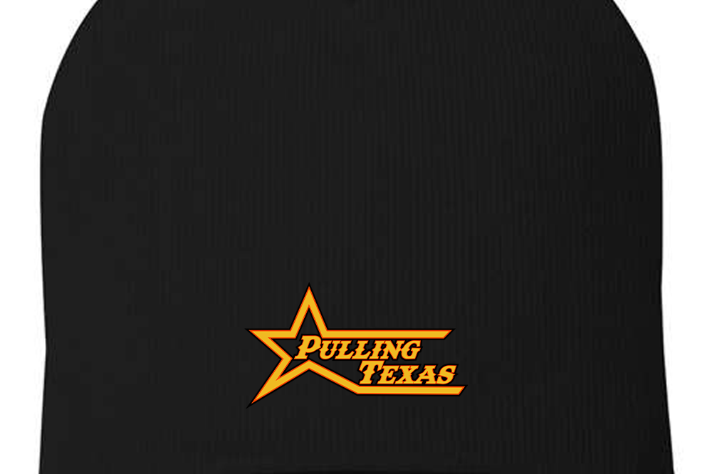 Pulling Texas Beanies Black Acid Apparel