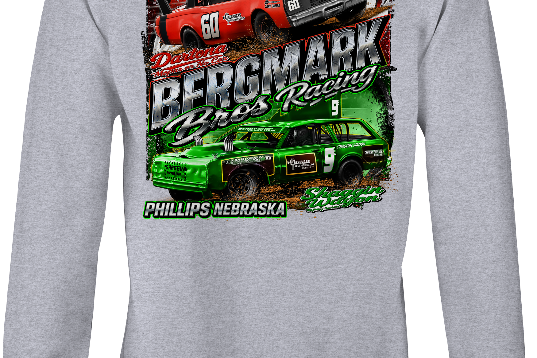 Bergmark Bros Racing 2025 Crewneck Sweatshirts