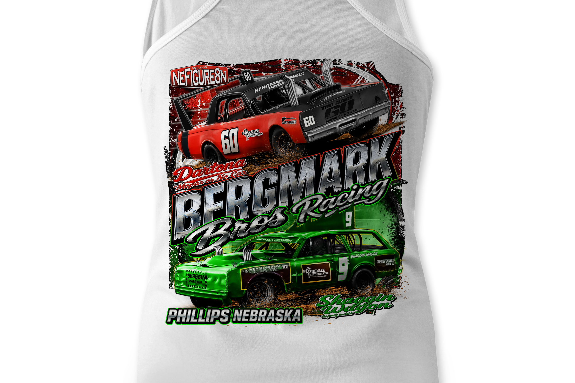 Bergmark Bros Racing 2025 Tank Tops