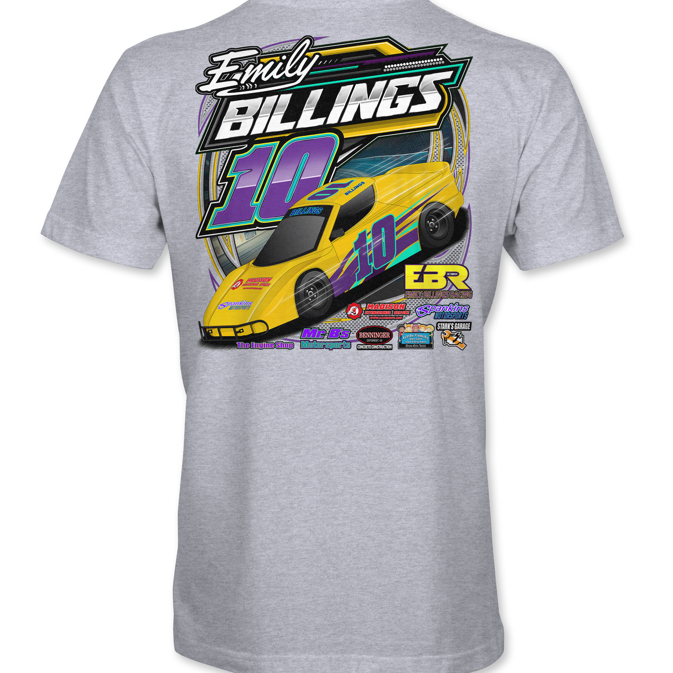 Emily Billings Racing T-Shirts