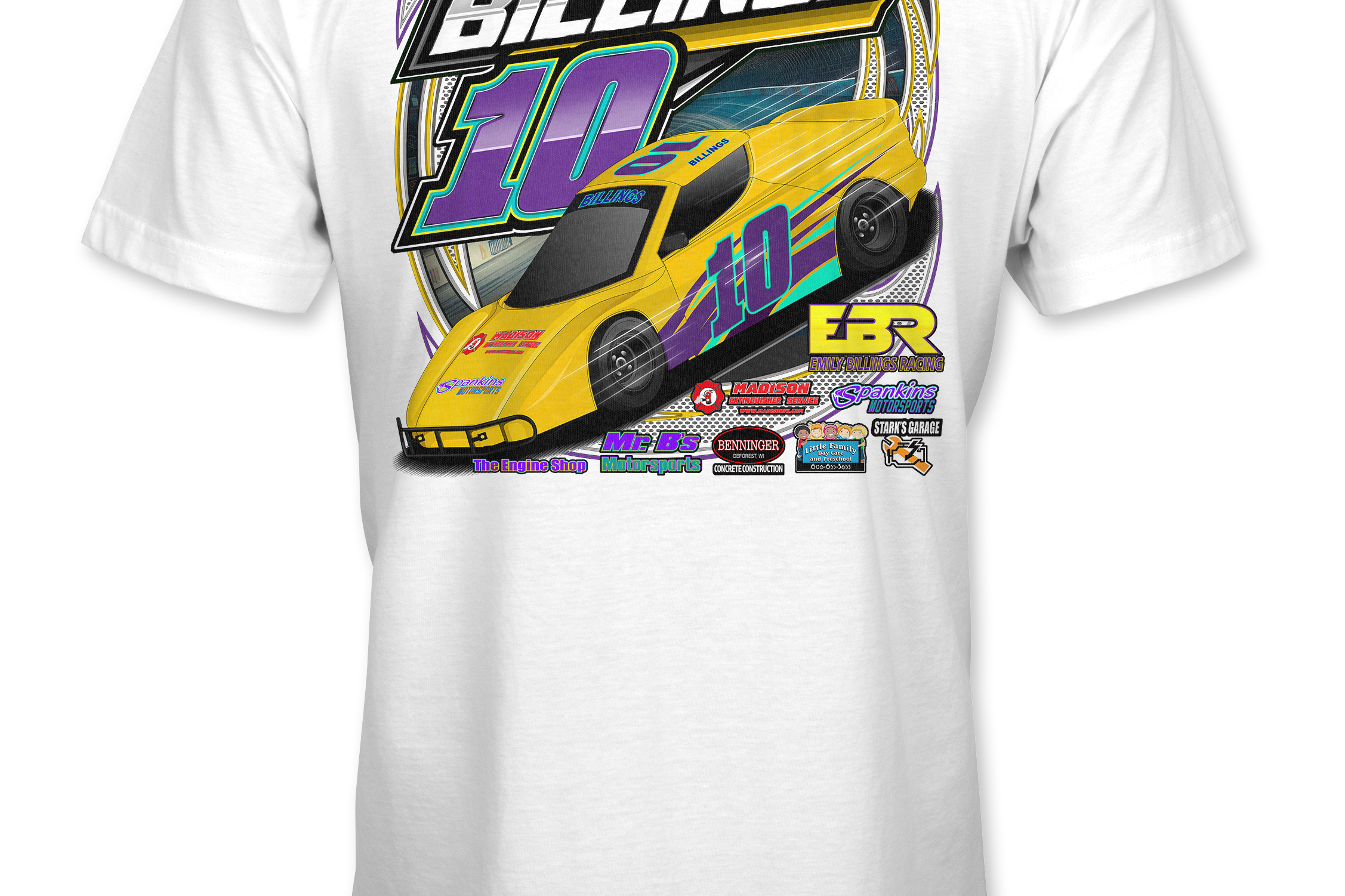 Emily Billings Racing T-Shirts