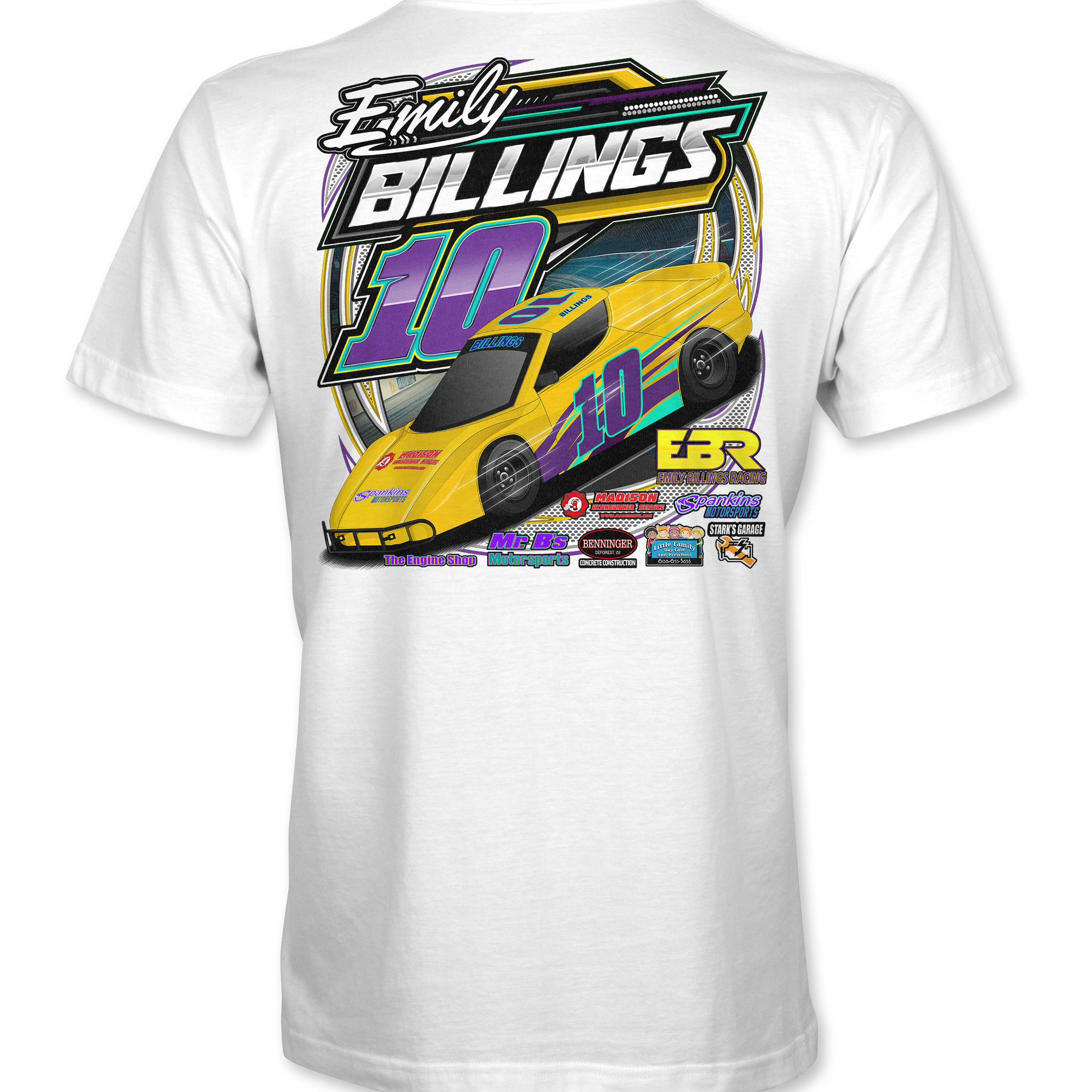 Emily Billings Racing T-Shirts