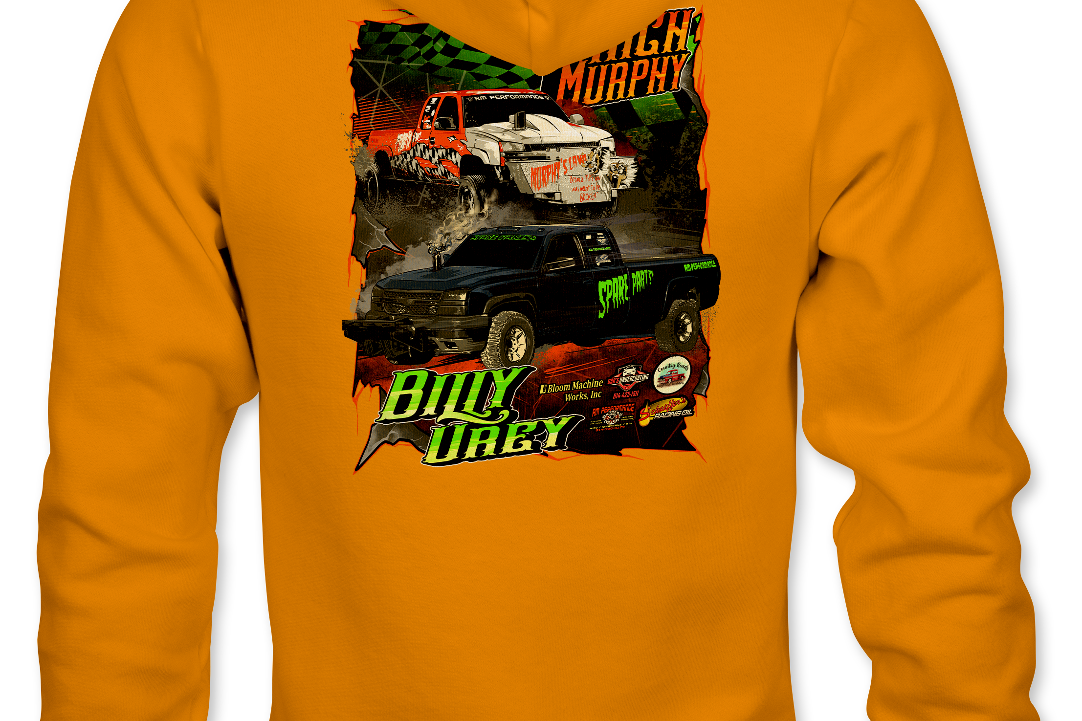 Billy Urey Hoodies Black Acid Apparel