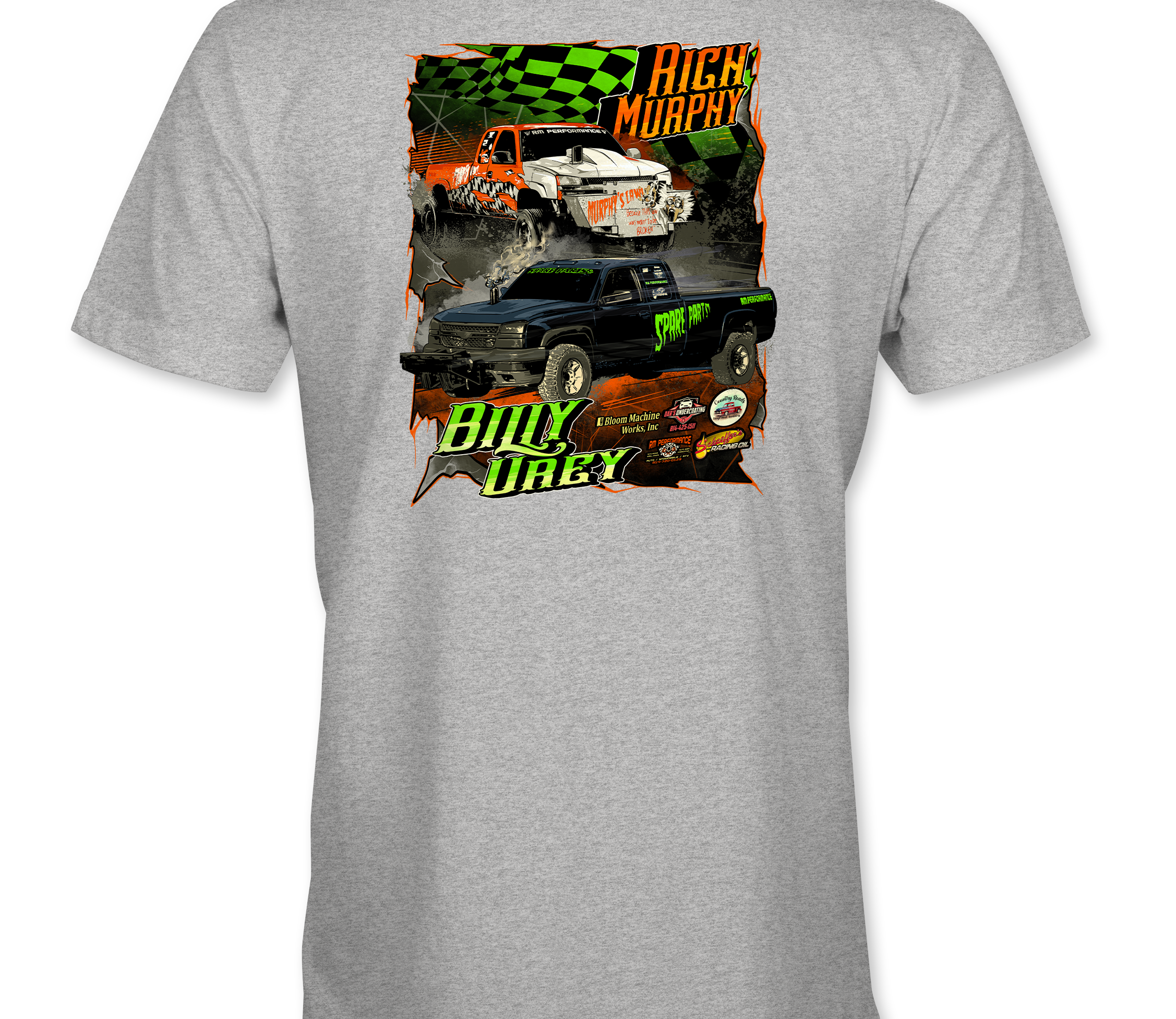 Billy Urey T-Shirts Black Acid Apparel