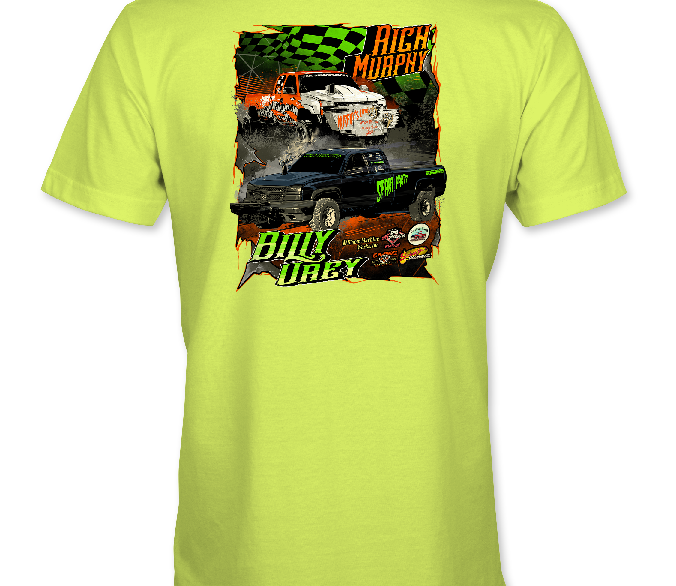 Billy Urey T-Shirts Black Acid Apparel