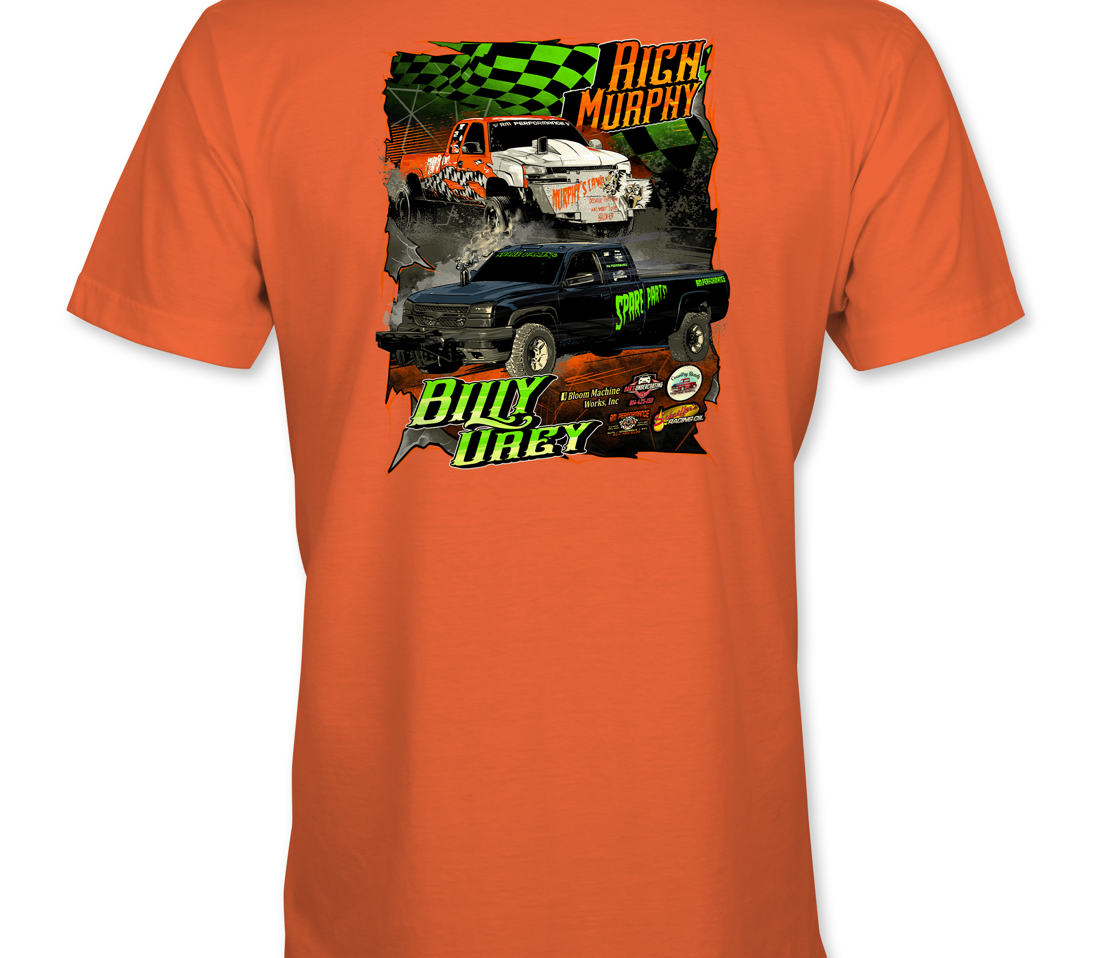 Billy Urey T-Shirts Black Acid Apparel