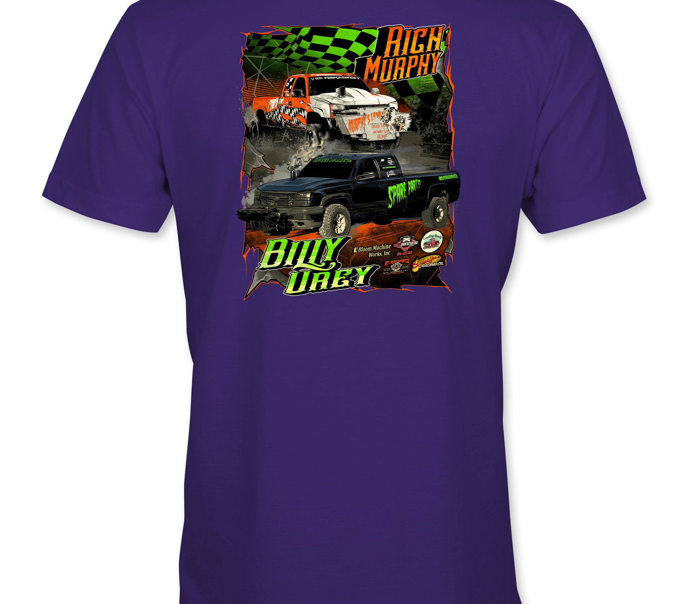Billy Urey T-Shirts Black Acid Apparel