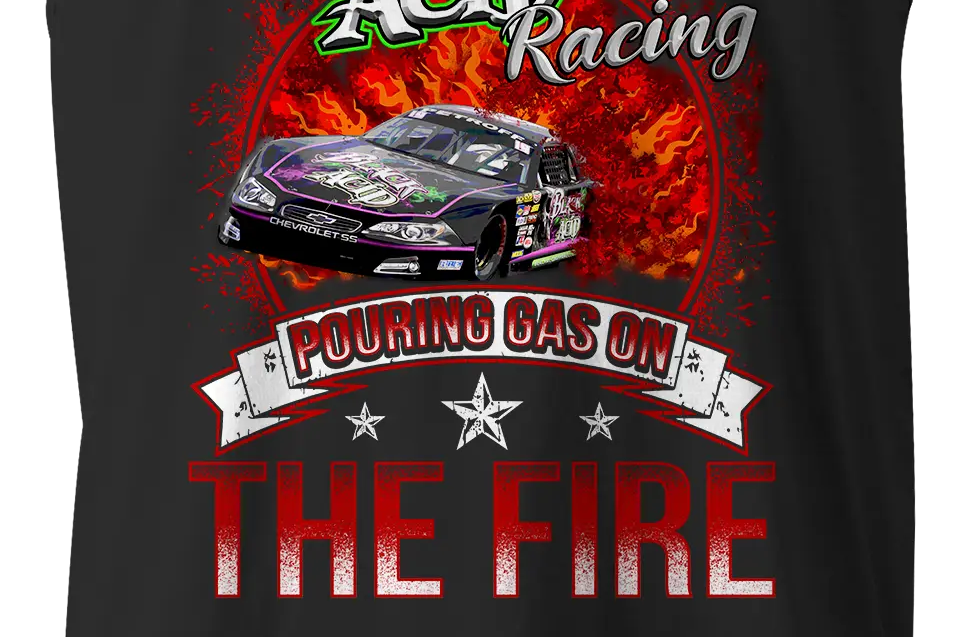 Black Acid Racing - Pouring Gas on the Fire - Black Acid Apparel