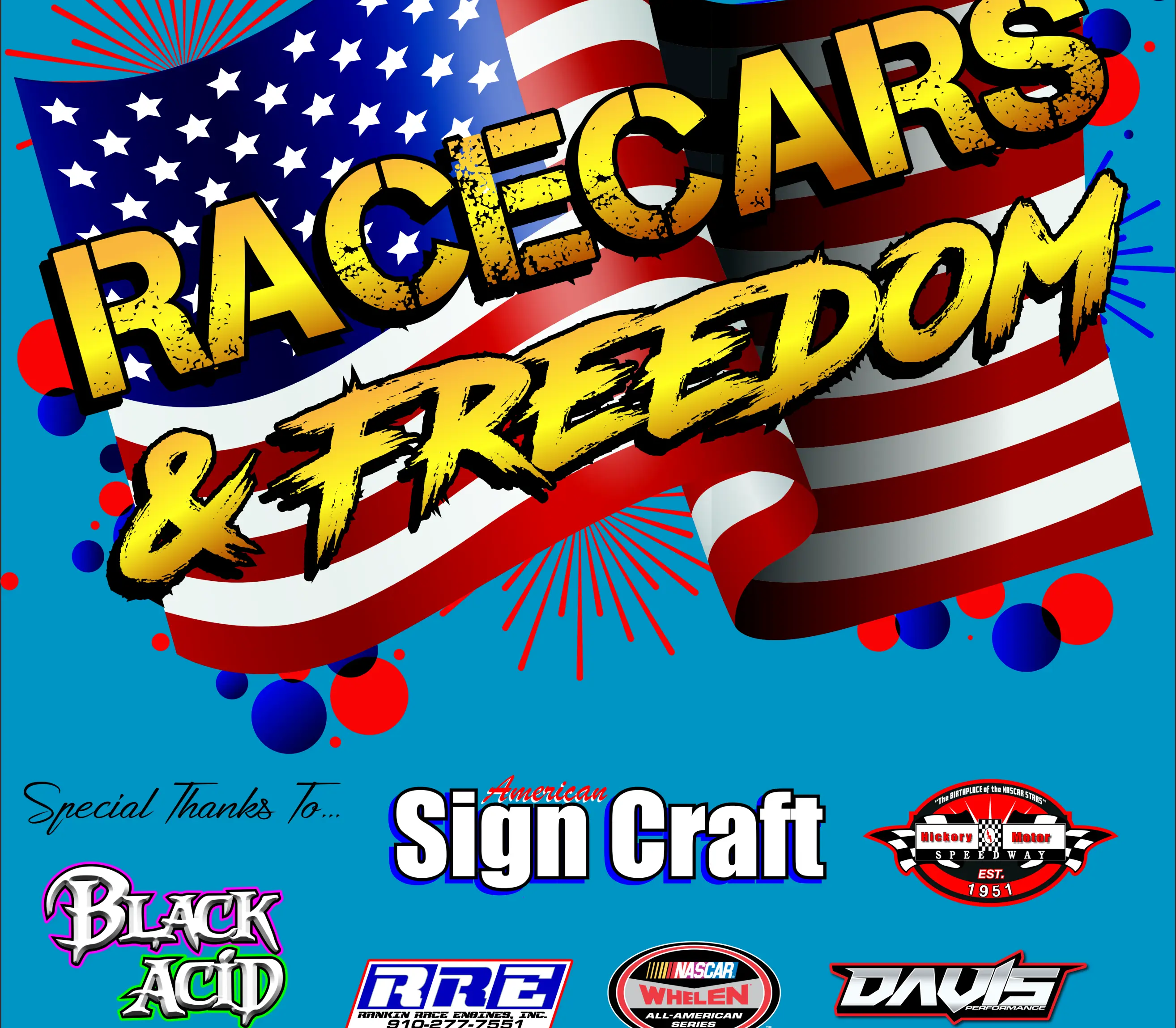 Black Acid Racing - Racecars & Freedom - Black Acid Apparel