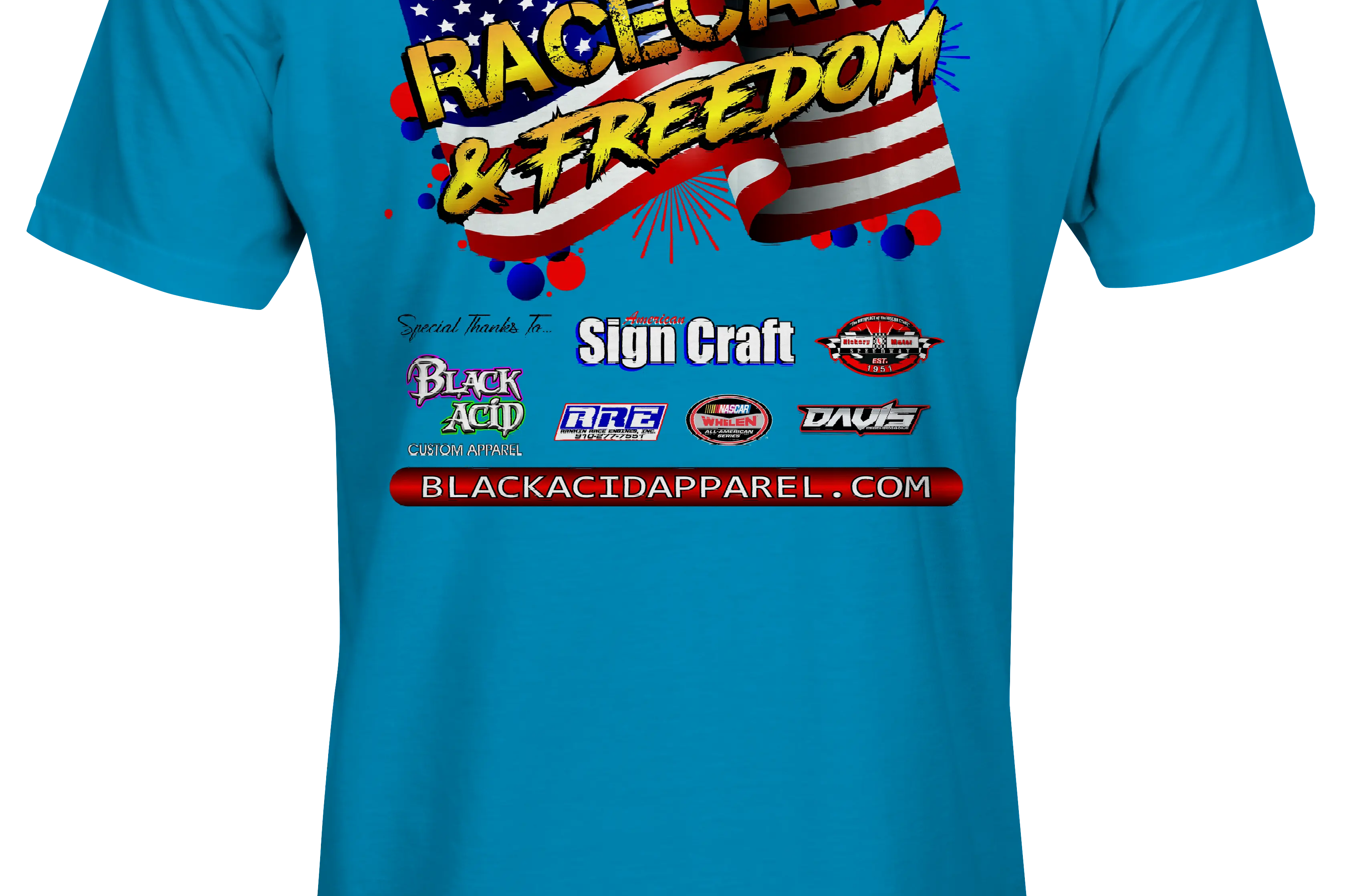 Black Acid Racing - Racecars & Freedom - Black Acid Apparel