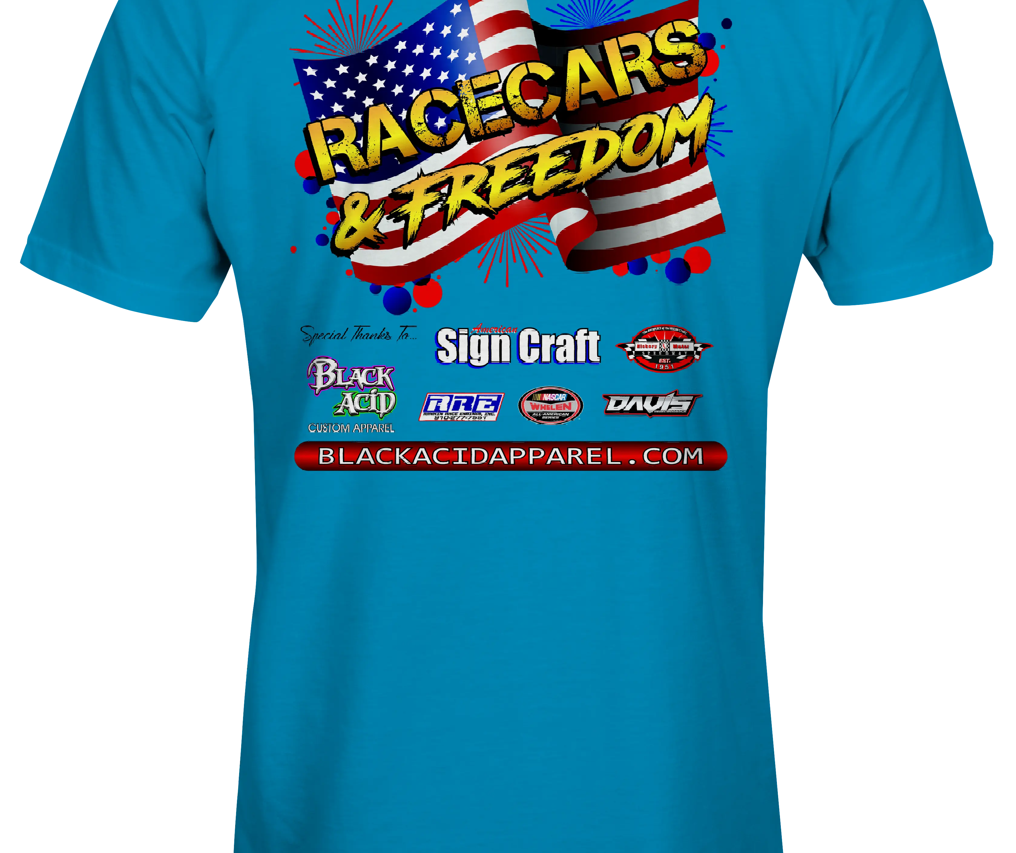 Black Acid Racing - Racecars & Freedom - Black Acid Apparel