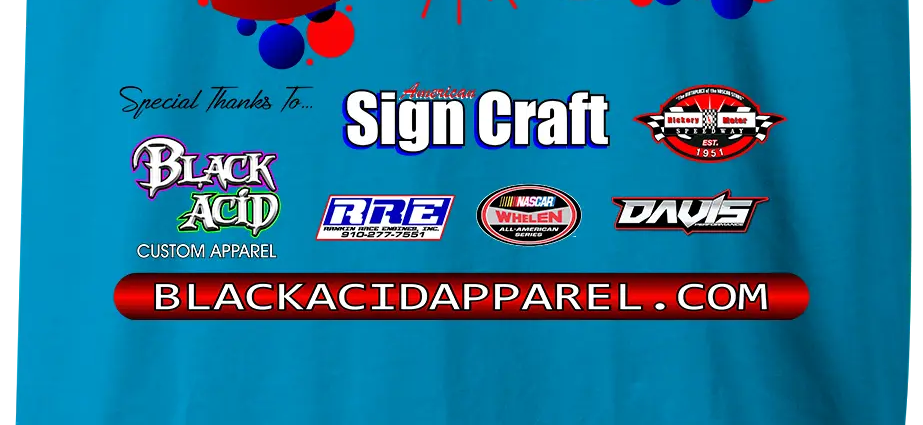 Black Acid Racing - Racecars & Freedom - Black Acid Apparel