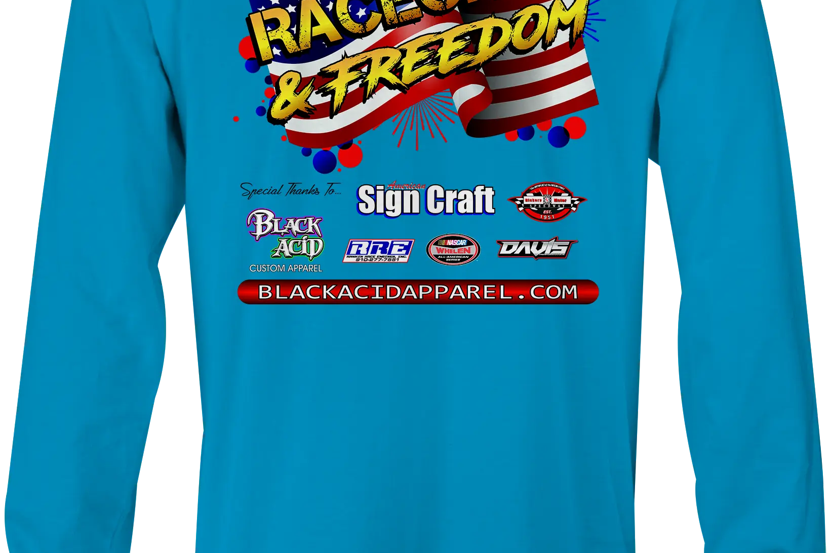 Black Acid Racing - Racecars & Freedom - Black Acid Apparel