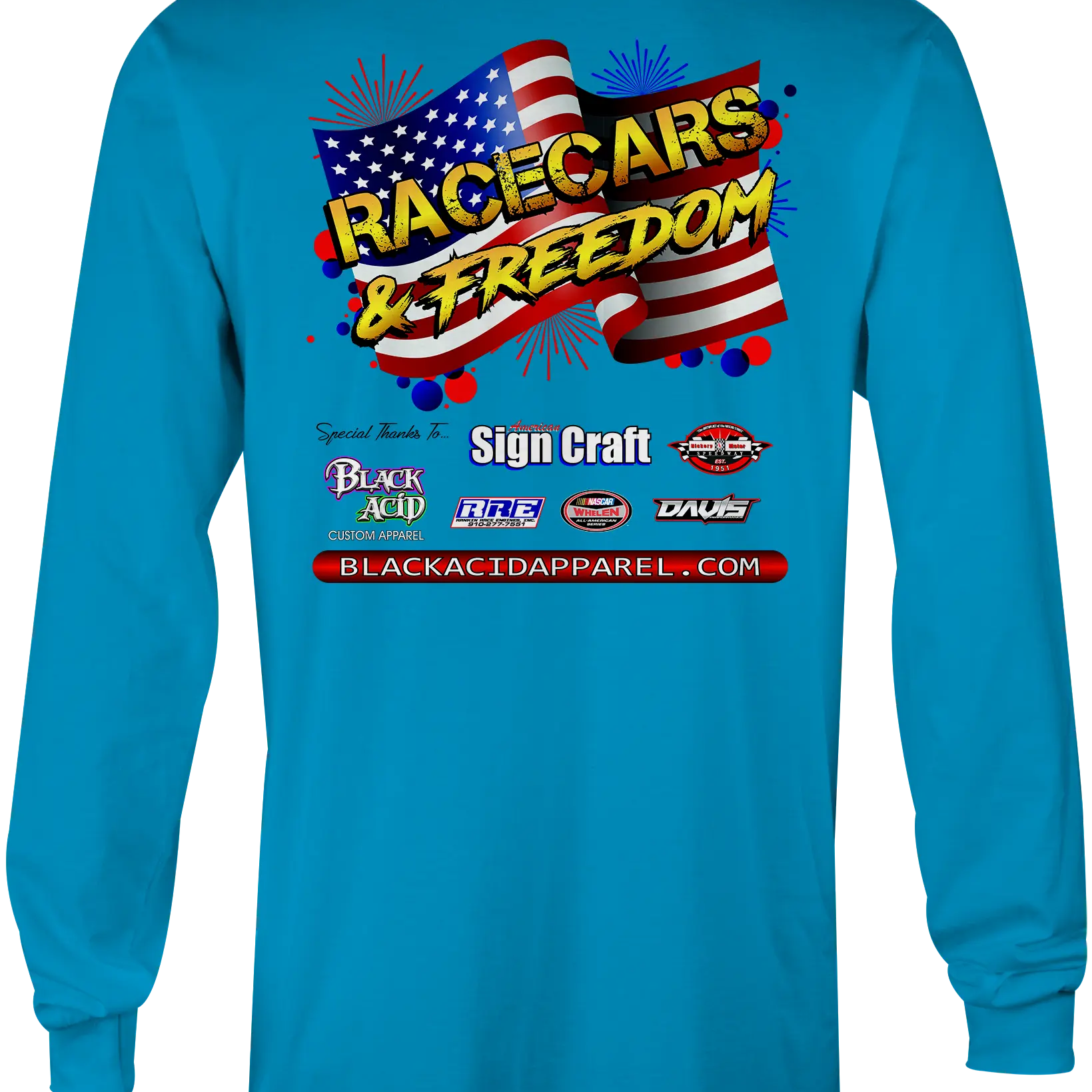 Black Acid Racing - Racecars & Freedom - Black Acid Apparel