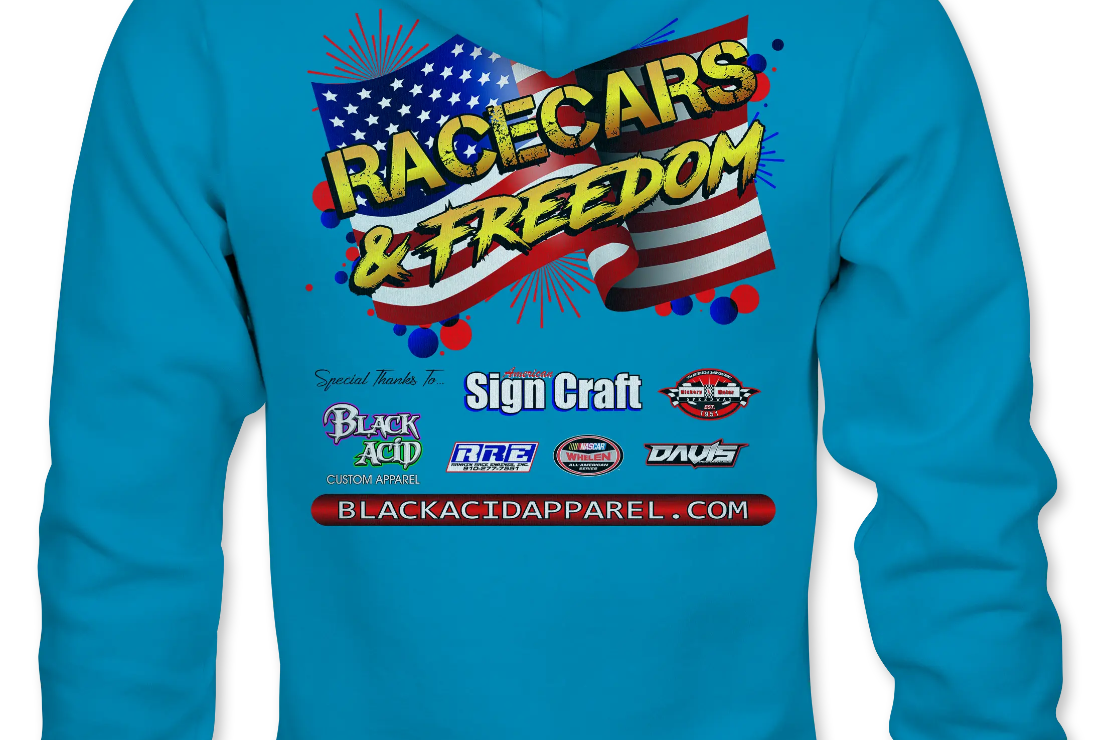 Black Acid Racing - Racecars & Freedom - Black Acid Apparel