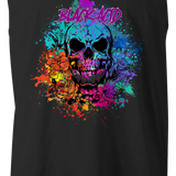 Black Acid Racing - Screamin' Skull Design - Black Acid Apparel