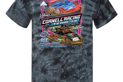 Cornell Racing TIE DYE Black Acid Apparel