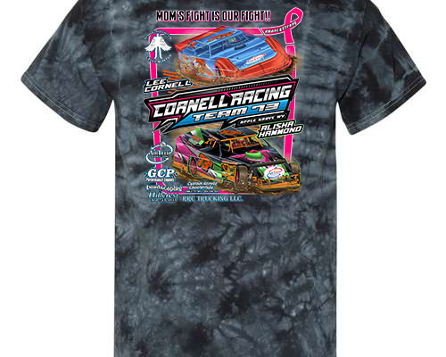 Cornell Racing TIE DYE Black Acid Apparel