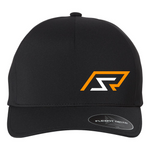 R & S Race Cars Flexfit Delta Hat Black Acid Apparel