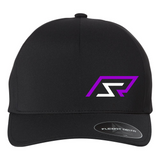 R & S Race Cars Flexfit Delta Hat Black Acid Apparel