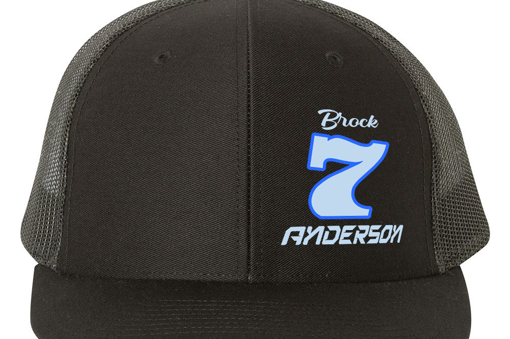 Anderson Racing Hats Black Acid Apparel