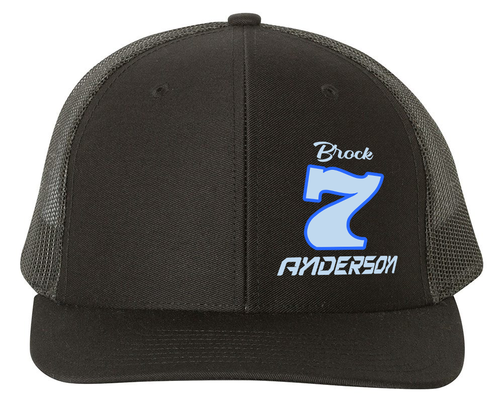 Anderson Racing Hats Black Acid Apparel