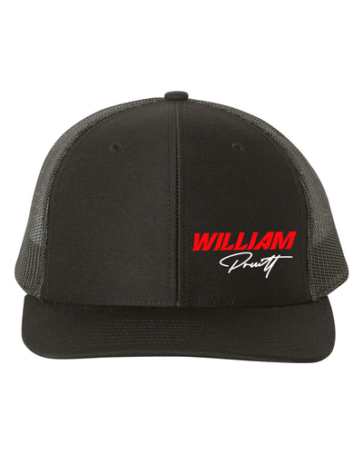 William Pruitt Hats Black Acid Apparel