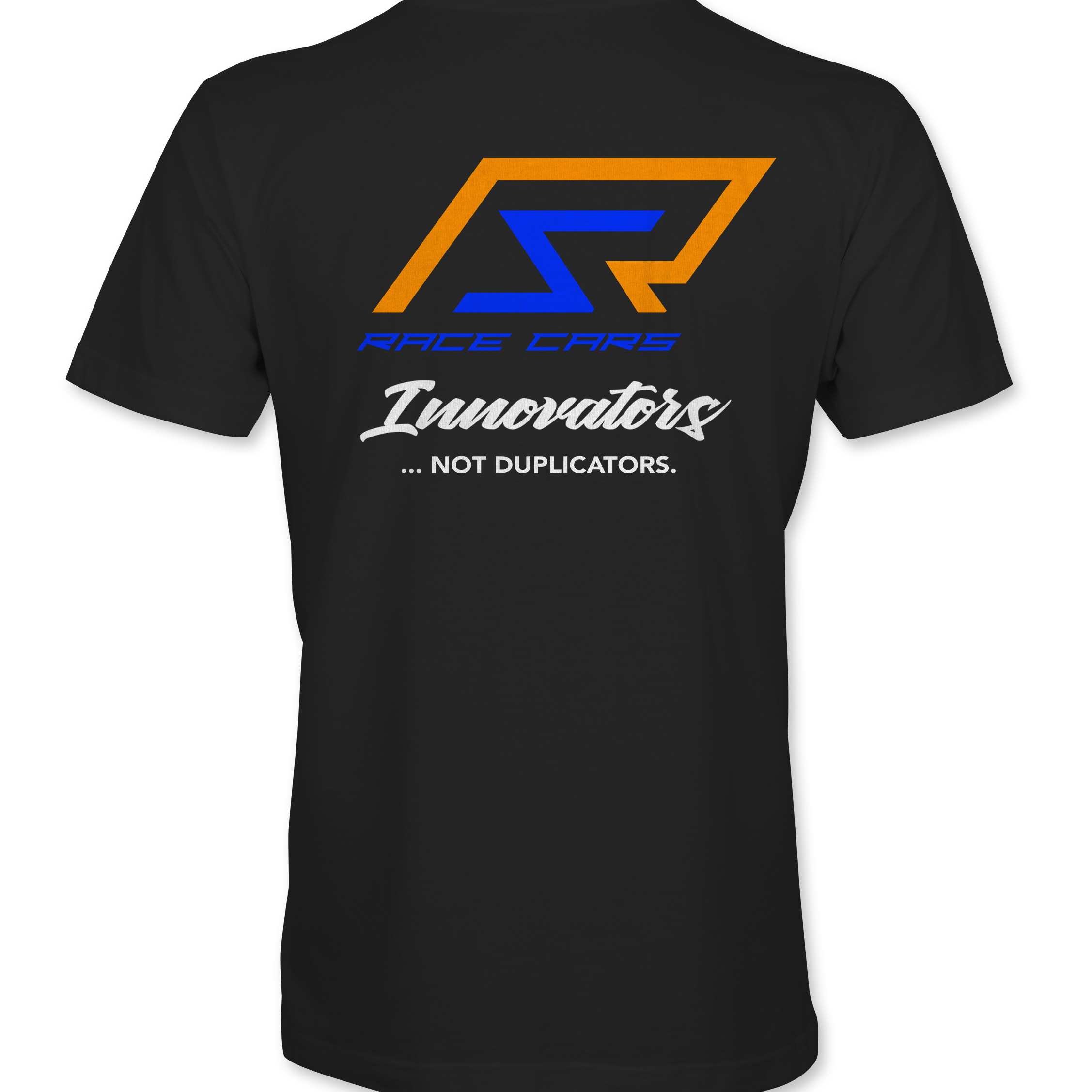 R & S Innovators.  Not Duplicators. T-Shirts Black Acid Apparel