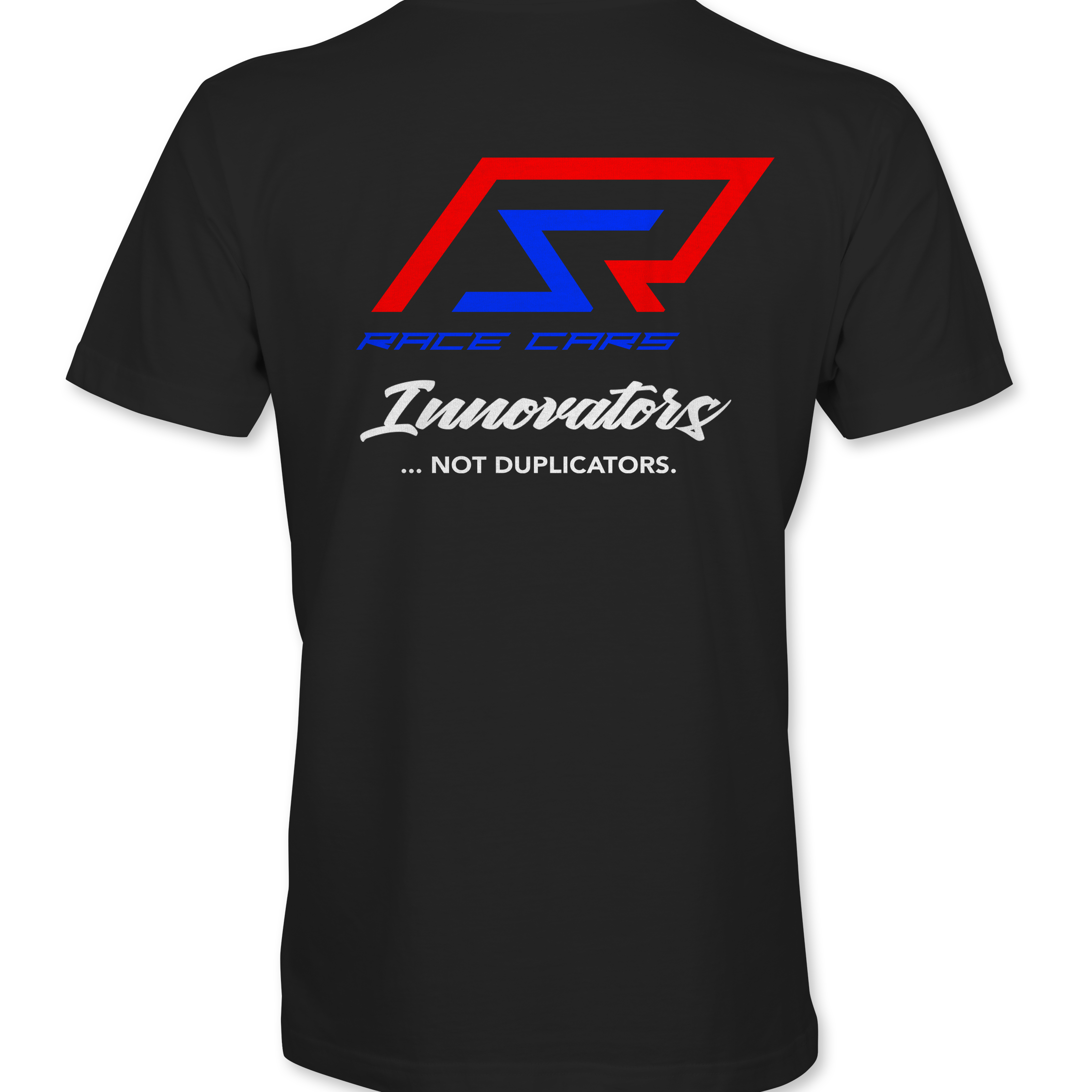 R & S Innovators.  Not Duplicators. T-Shirts Black Acid Apparel