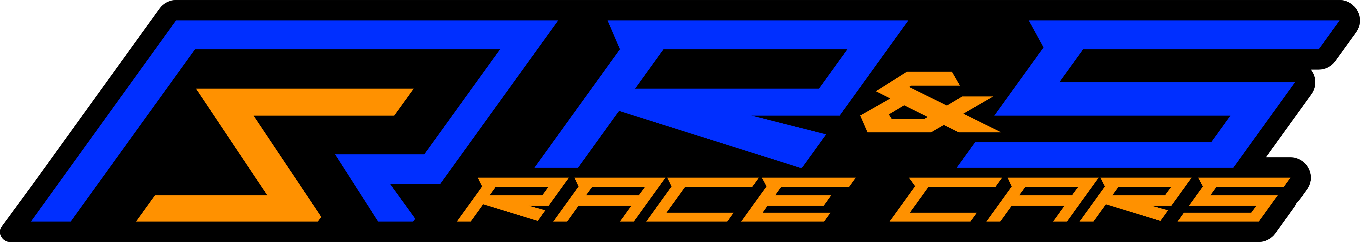 R & S Race Cars Decal Black Acid Apparel