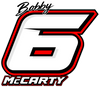 Bobby McCarty 6 Decal