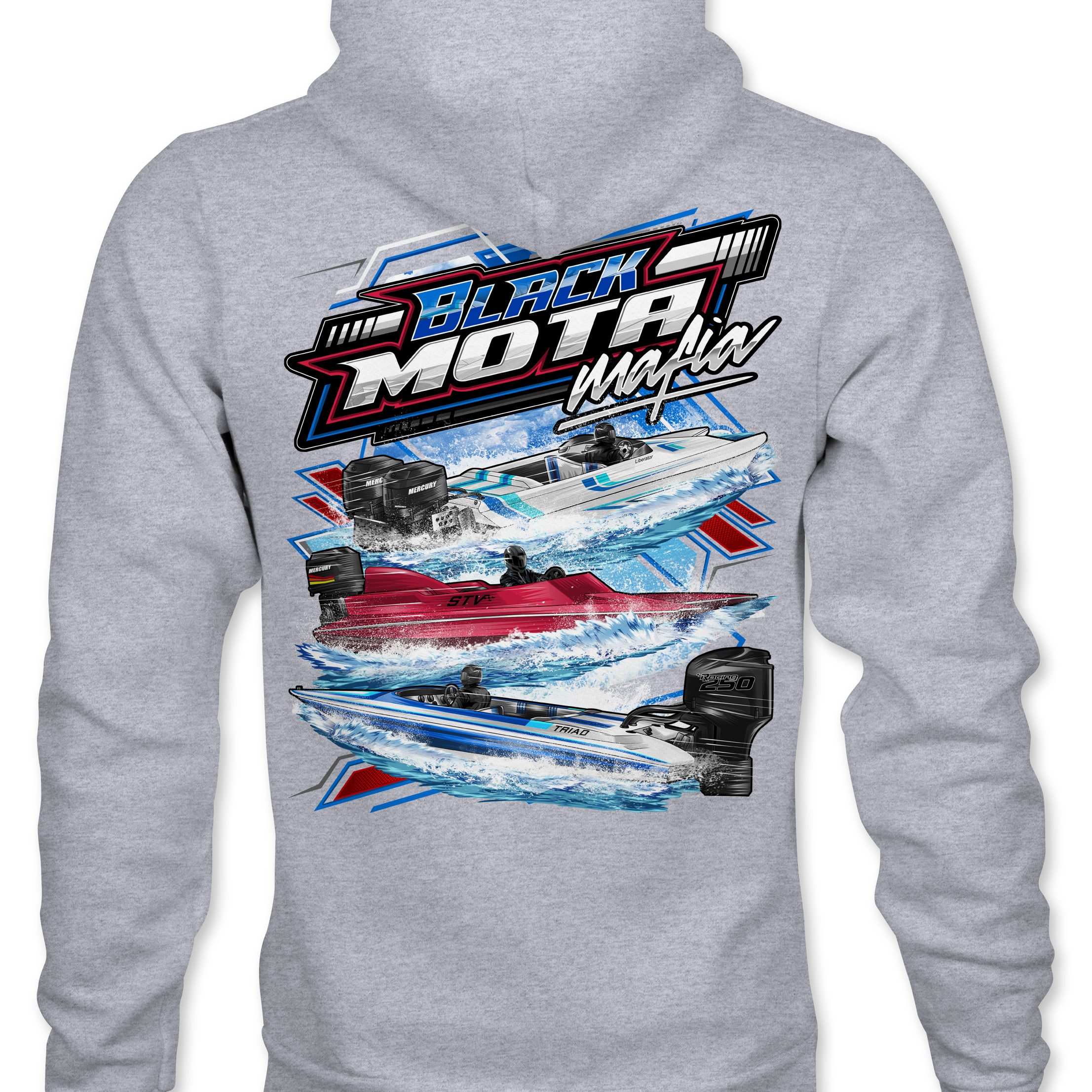 Black Mota Mafia Hoodies