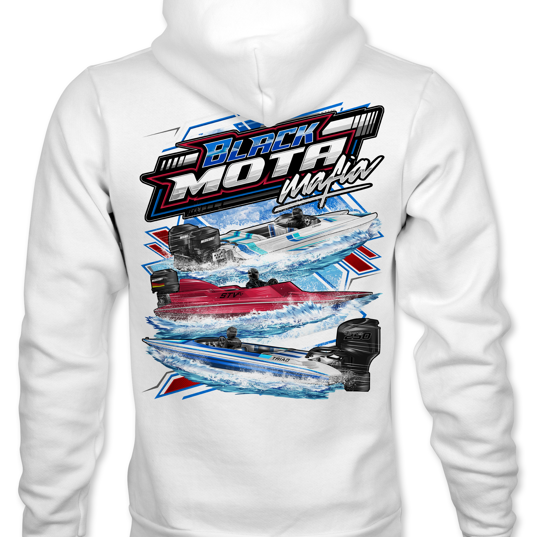 Black Mota Mafia Hoodies