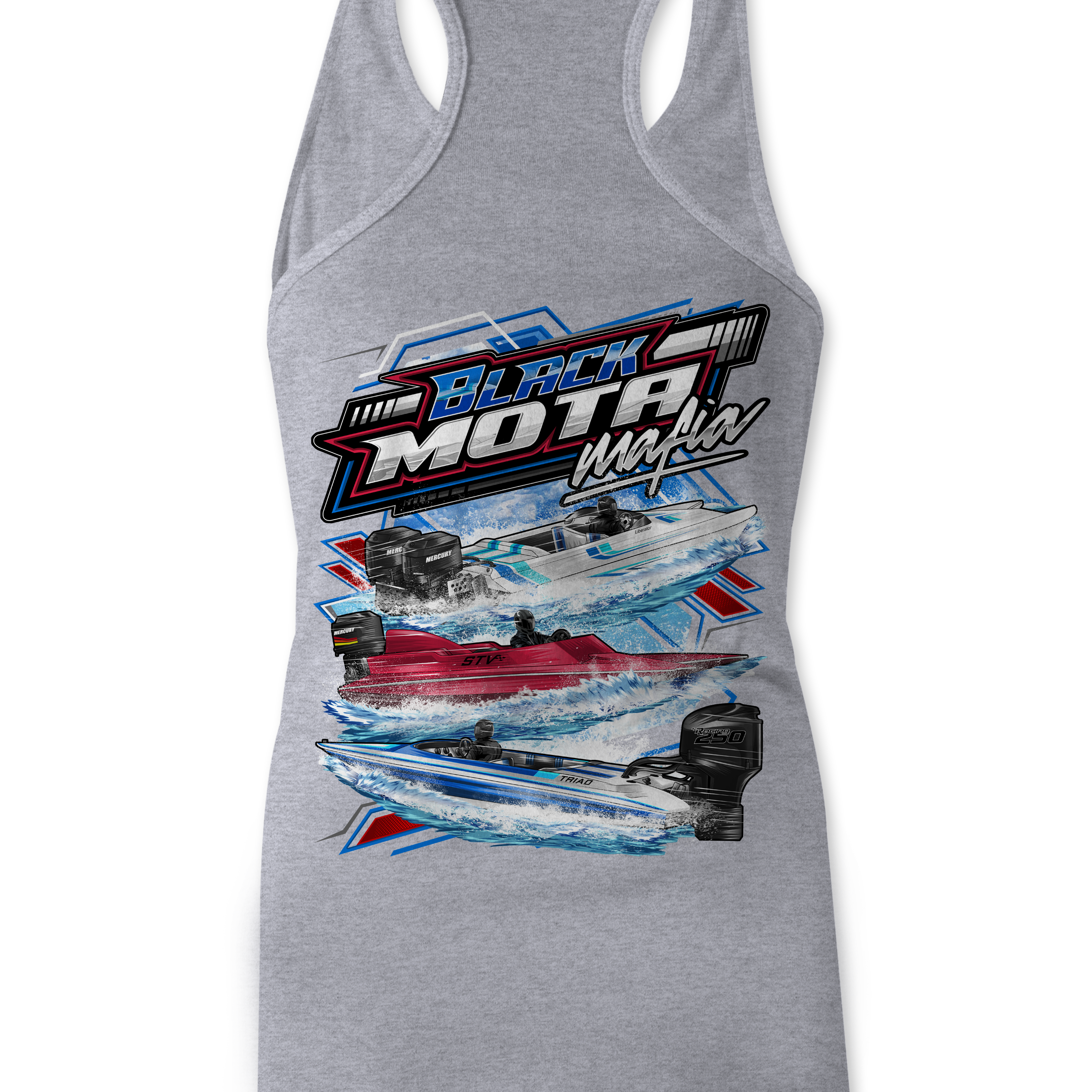 Black Mota Mafia Tank Tops