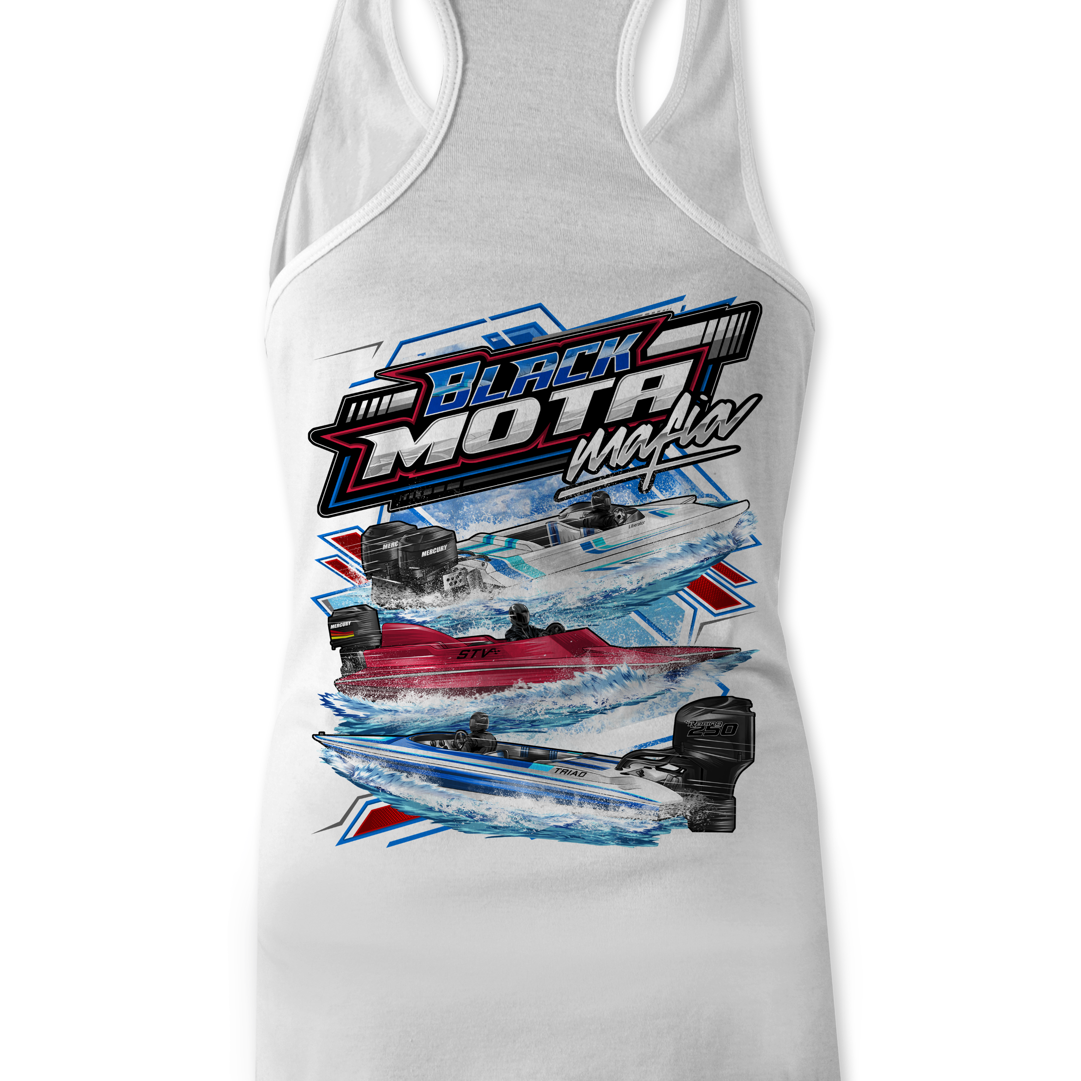 Black Mota Mafia Tank Tops