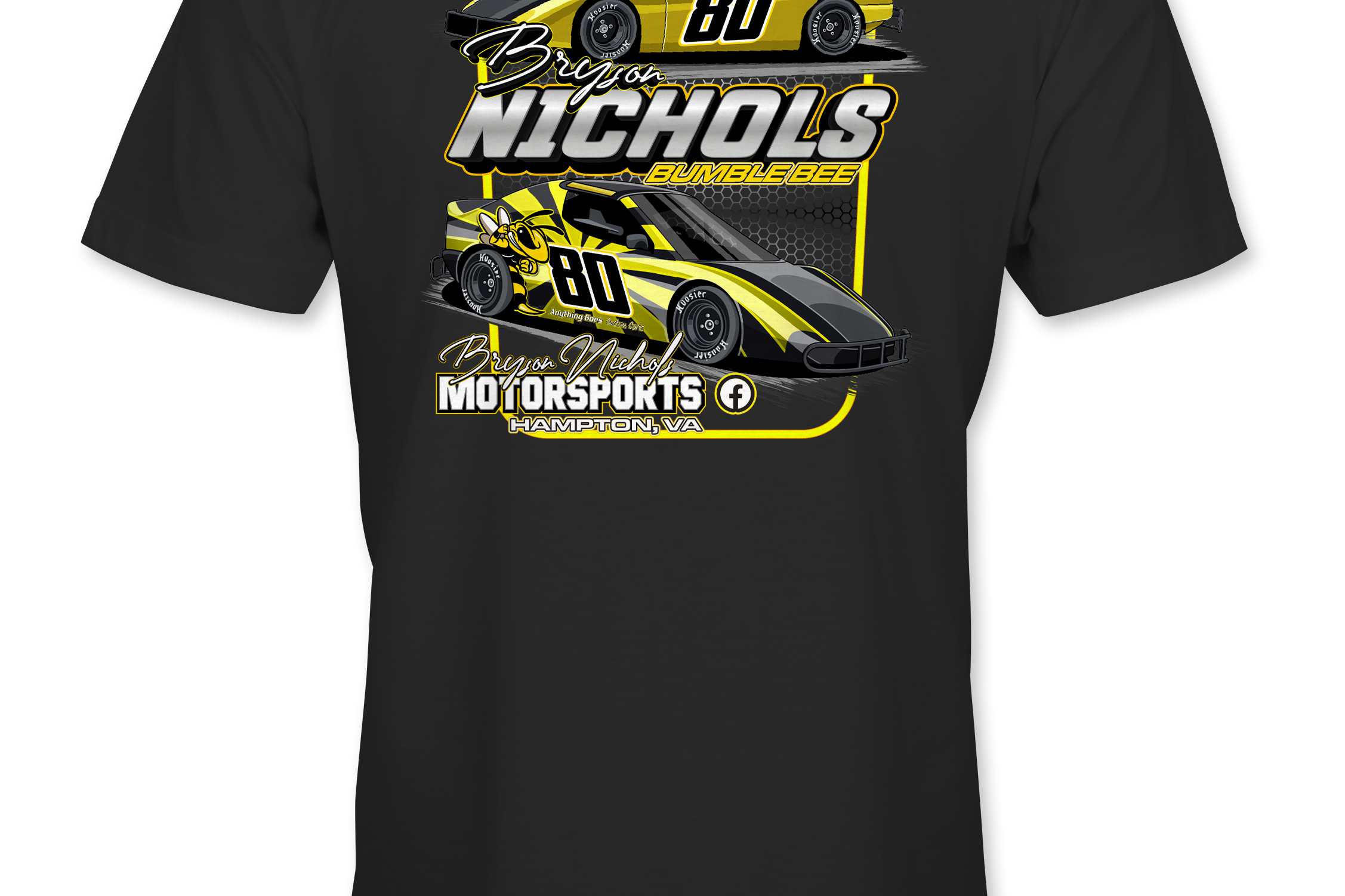 Bryson Nichols T-Shirts Black Acid Apparel