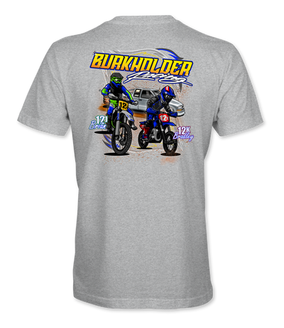 Burkholder Racing T-Shirts Black Acid Apparel