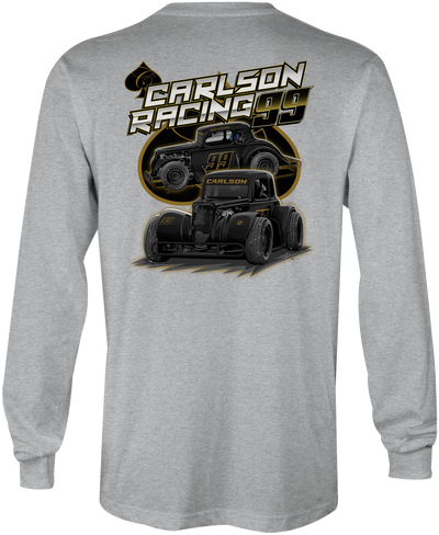 Carlson Racing Long Sleeves Black Acid Apparel