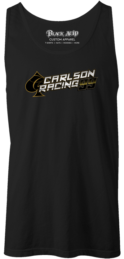 Carlson Racing Tank Tops Black Acid Apparel