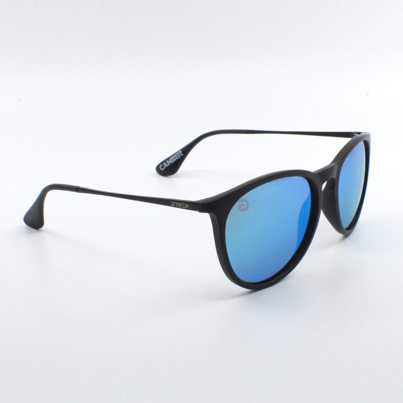 Driven Sunglasses - Camber Matte Black Black Acid Apparel