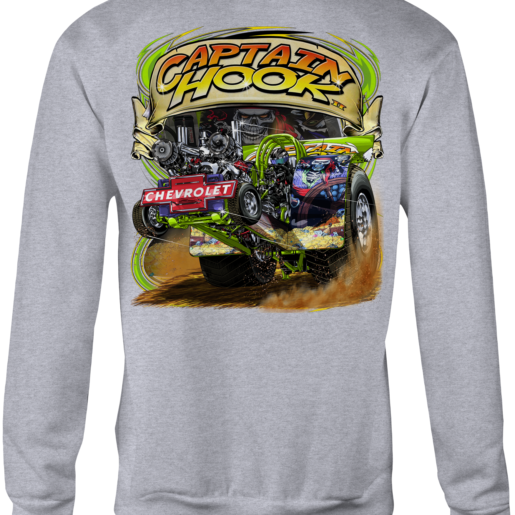 Captain Hook Jeff Geiger 2026 Crewneck Sweatsshirts