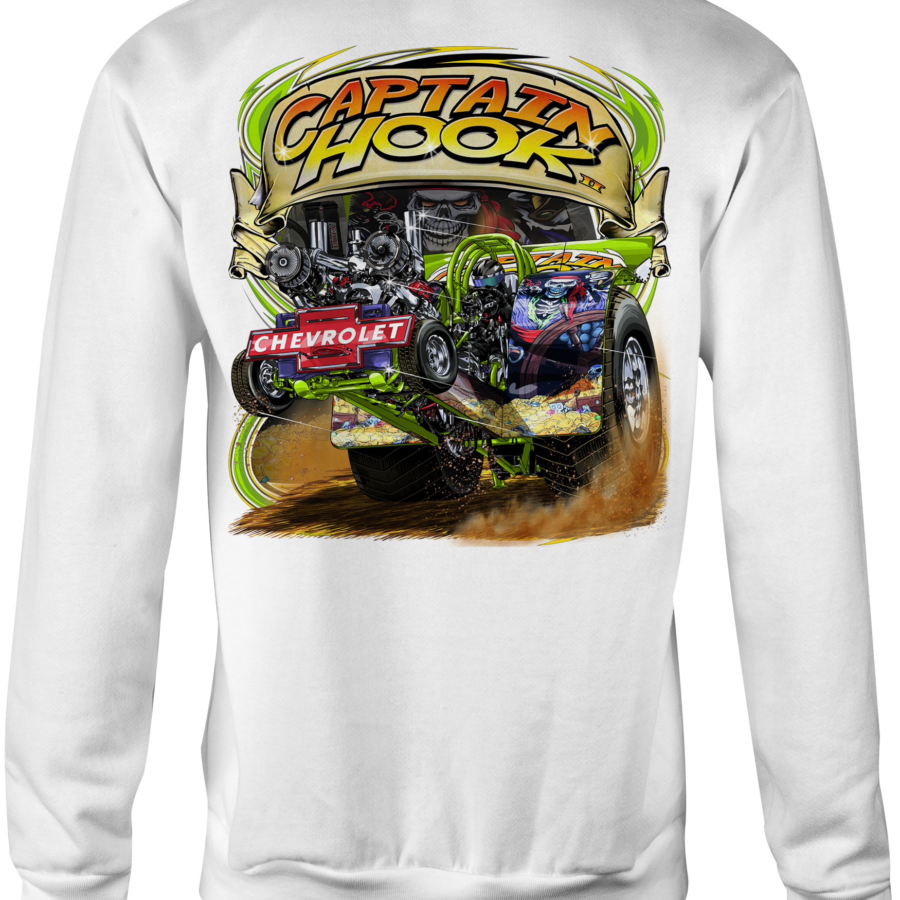 Captain Hook Jeff Geiger 2026 Crewneck Sweatsshirts