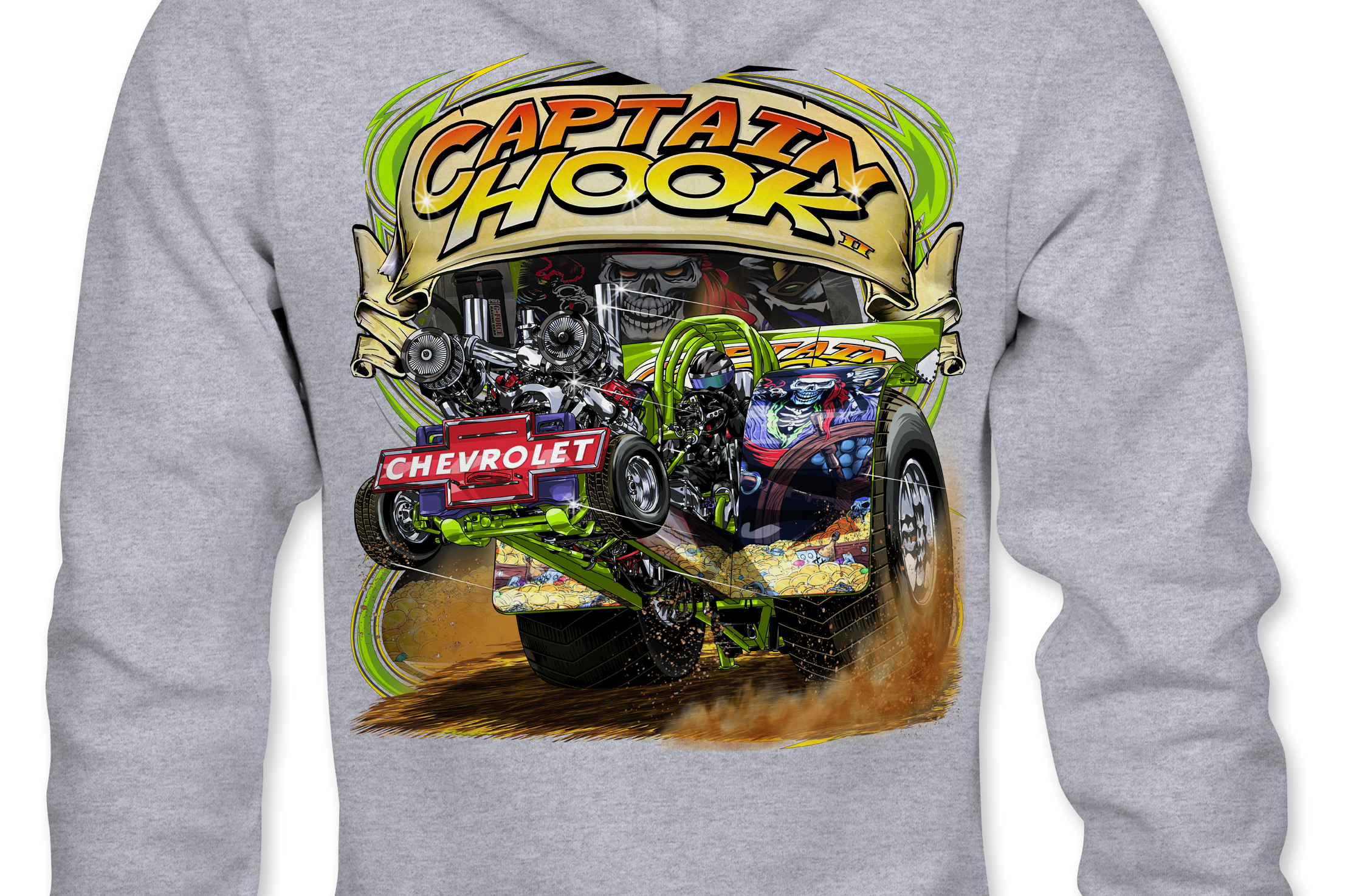 Captain Hook Jeff Geiger 2026 Hoodies