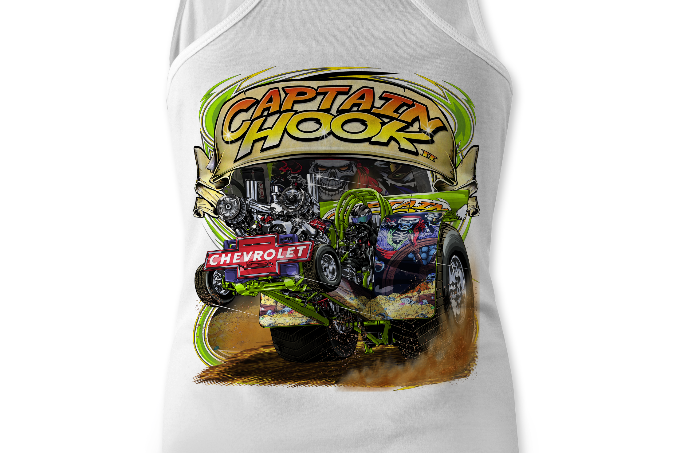 Captain Hook Jeff Geiger 2026 Tank Tops