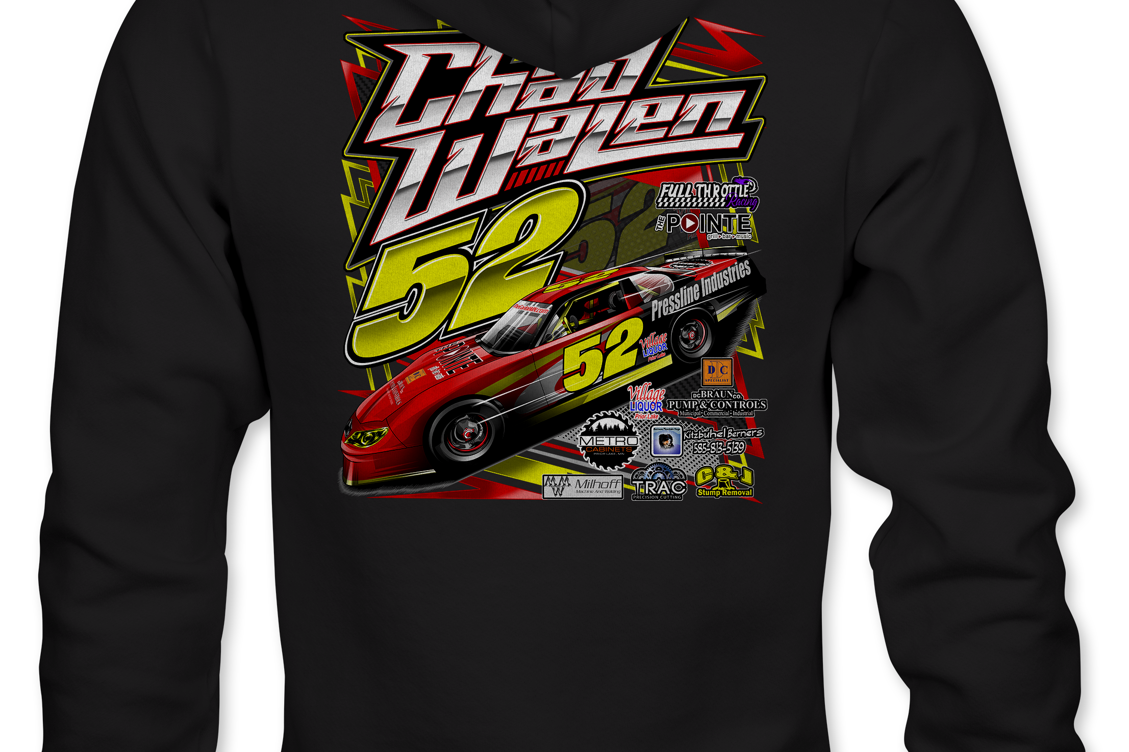 Chad Walen Hoodies Black Acid Apparel